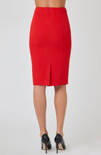 Tailored Pencil Skirt with Middle Seam