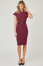 Fitted Dress with belt