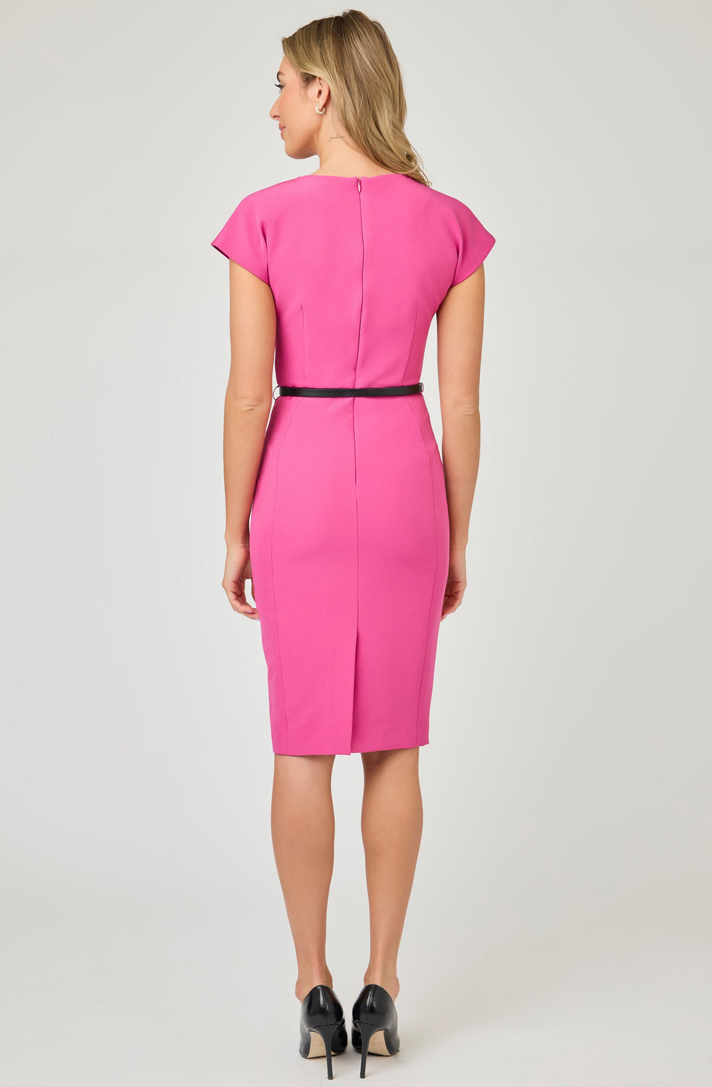 Fitted Dress with belt