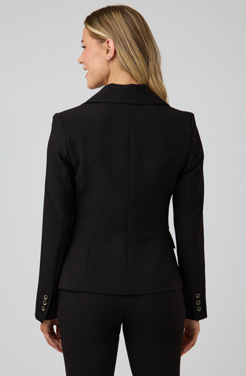 Single-Breasted Fitted Jacket