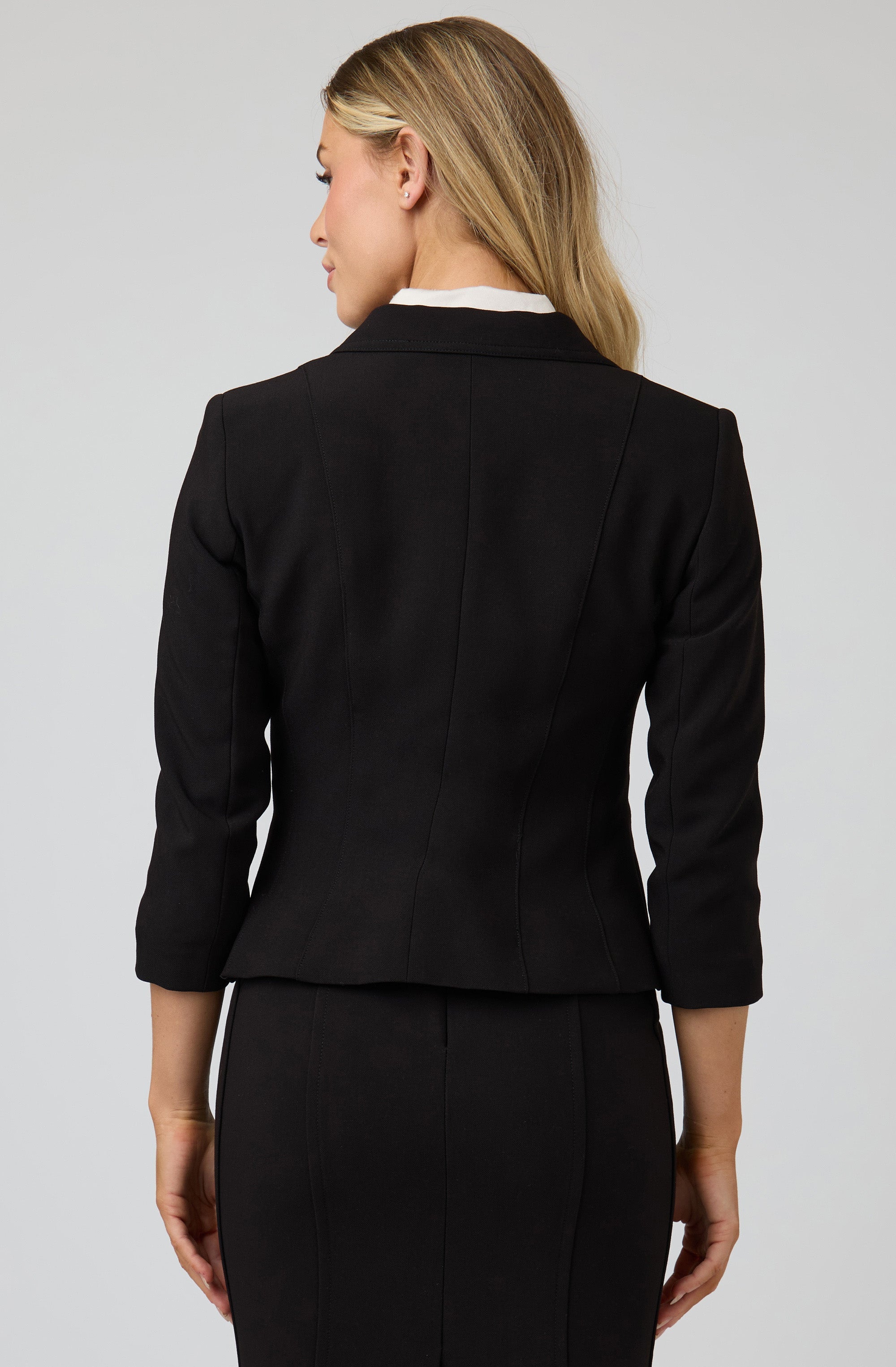 Two-Button Fitted Jacket