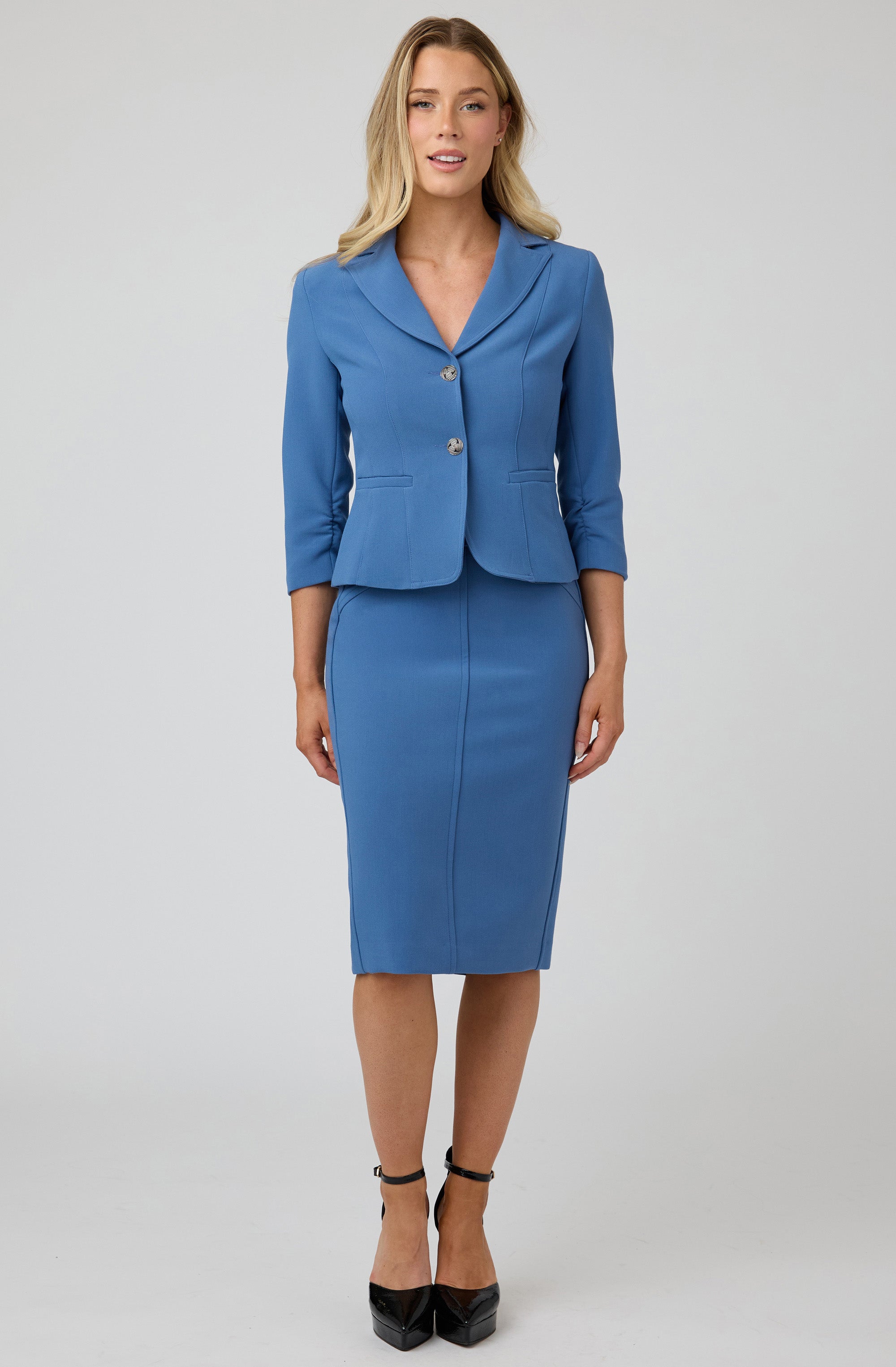 Two-Button Fitted Jacket