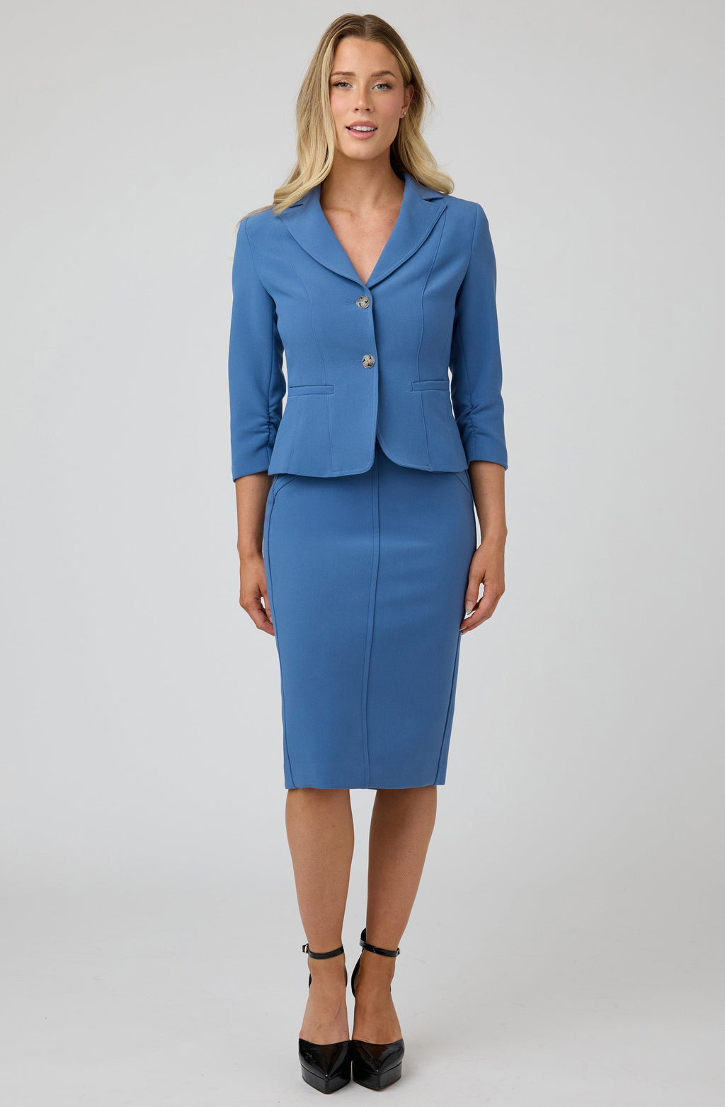 Two-Button Fitted Jacket