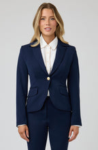 Single-Breasted Fitted Jacket