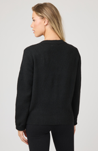 Embellished Knit Cardigan with Crystal Detail