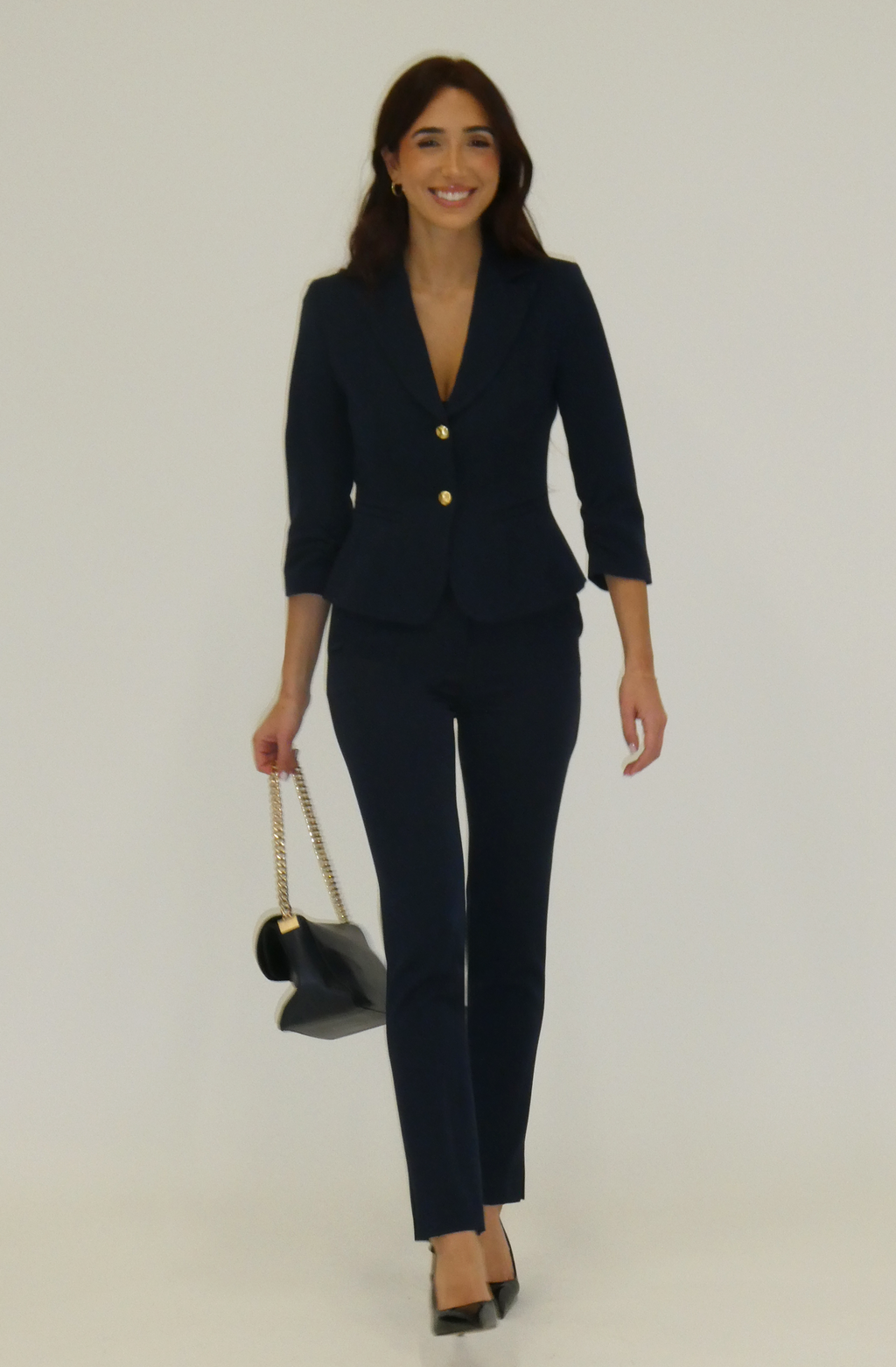 Two-Button Fitted Jacket